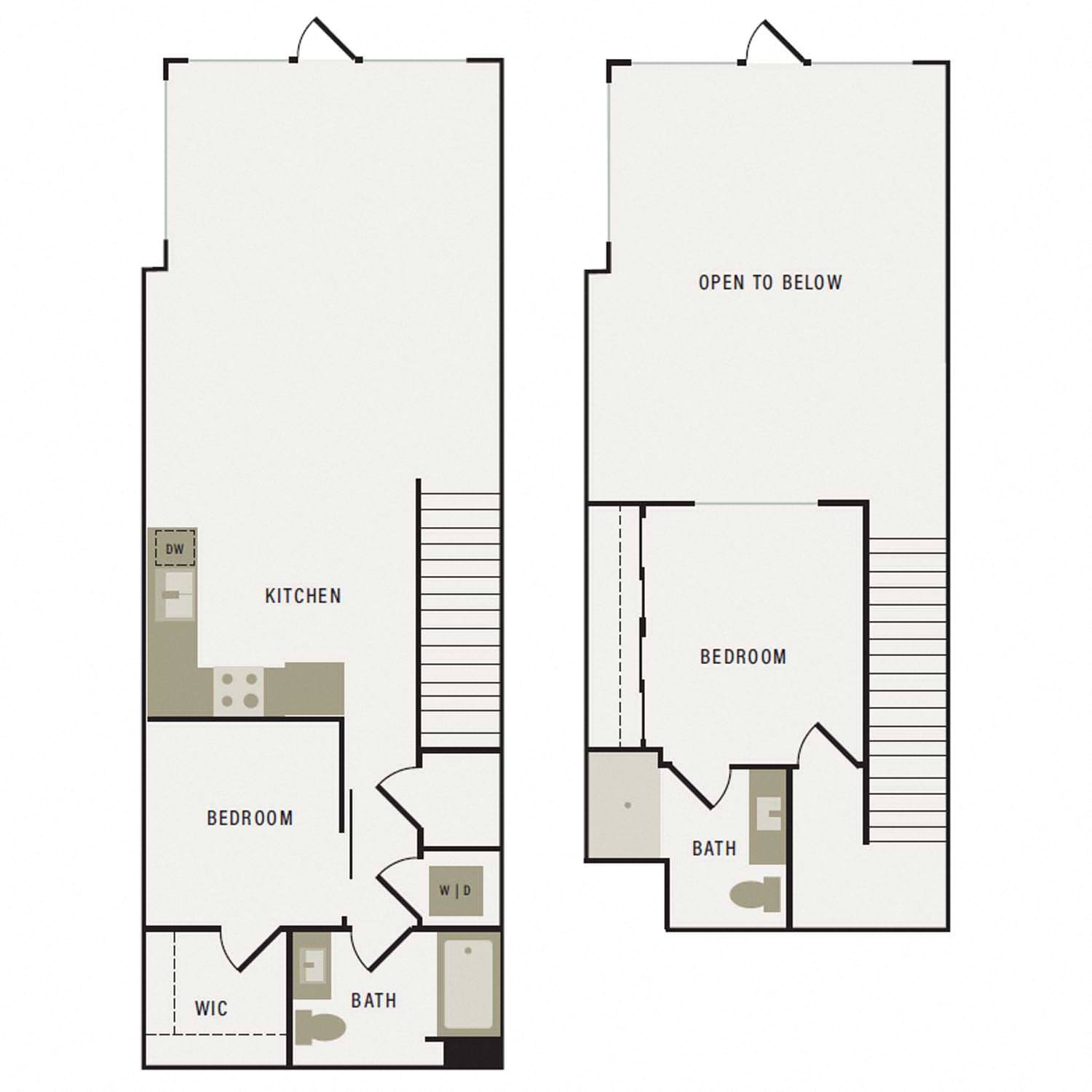 Floor plan layout diagram for LW3